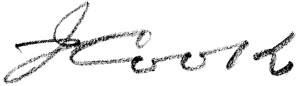 Cook's signature