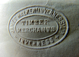 Walker's embossed envelope