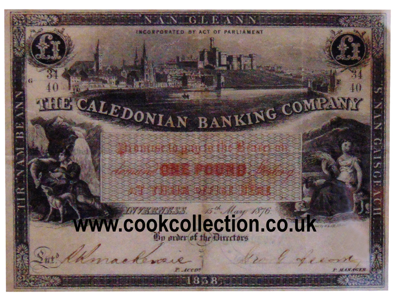 One pound banknote